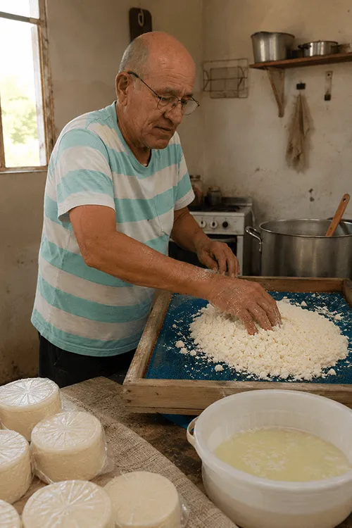 Queijo artesanal